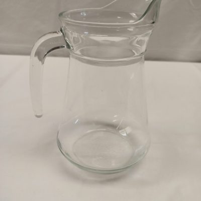 Glazen schenkkan 1 liter